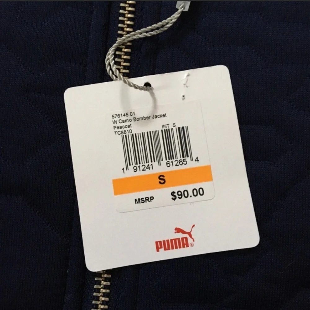 Puma• Camo Embroidered Bomber Jacket